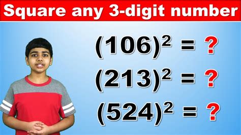 3 digit square numbers|Square Number .